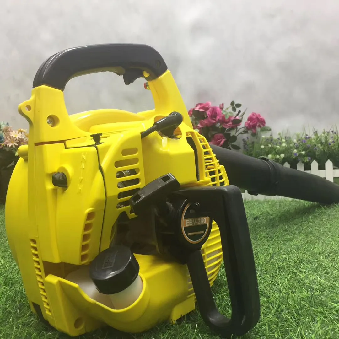 26CC Gasoline Air Snow Blower Wireless 2 Stroke Garden Leaf Blower Dust Collector Powerful Tool EBV260