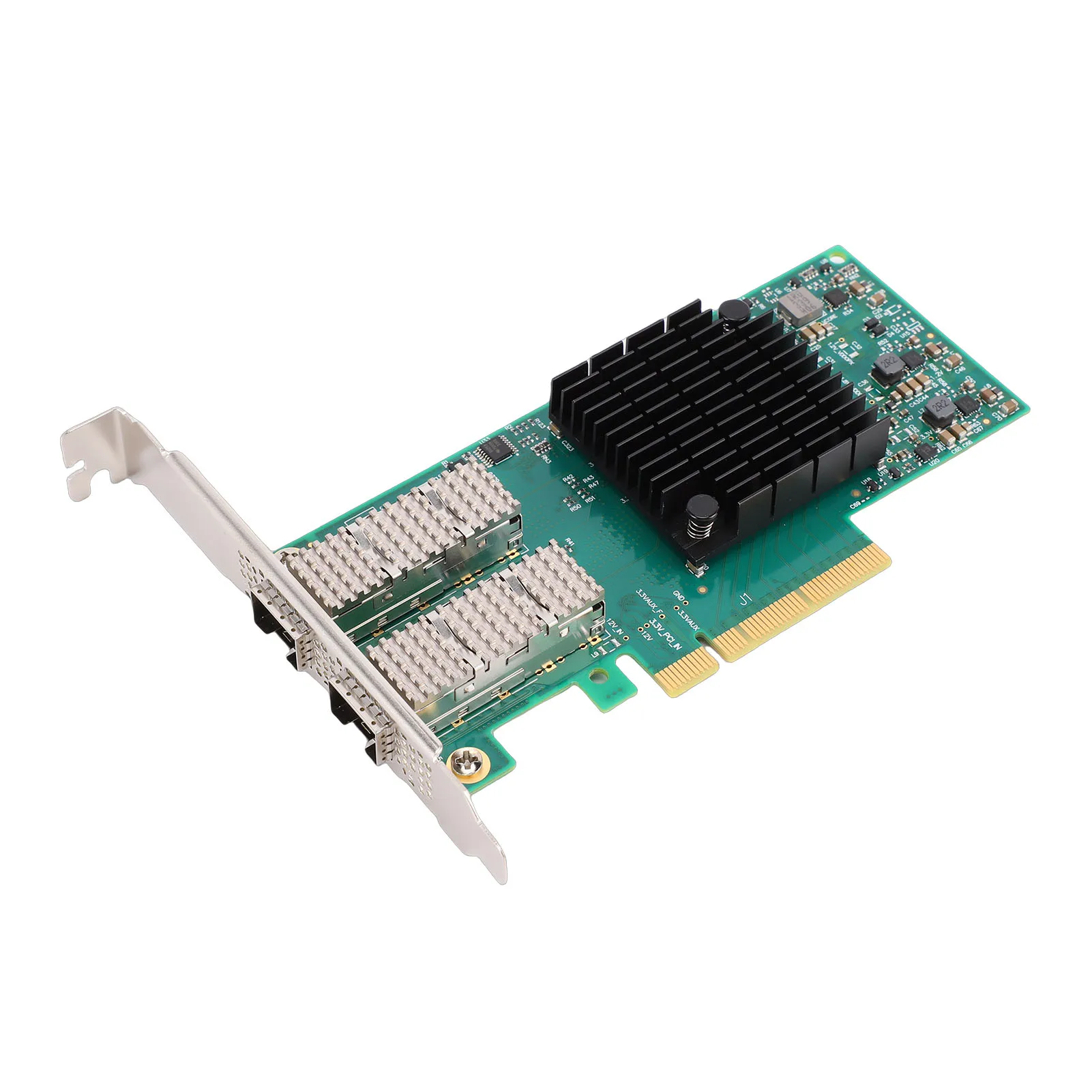 

Сетевой адаптер для сервера с двумя портами, Plug and Play, высокое качество, простота использования, высокоскоростная передача данных 10 Гбит/с, низкая задержка MCX4121A-XCAT