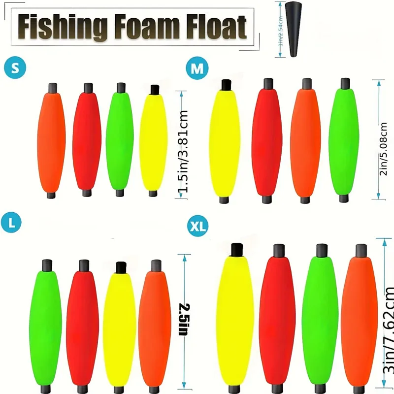 عوامات Santee Rig Slip - ربط رغوي متين لسمك السلور والكرابي