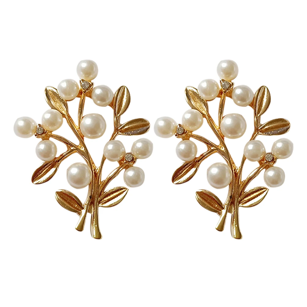 

10 Pcs Branches Leaves naments Delicate Hair Accessories DIY Supplies Alloy Crystal Charms Tree Leaf Jewelry Parts