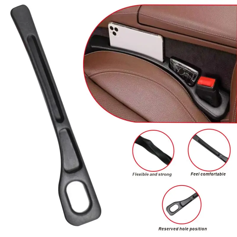 Car Seat Gap Filler Storage Sealing Strip For Hyundai Tucson TL NX4 Palisade Sonata LF NEXO 2015~2019 2020 2021 2022 Accessories