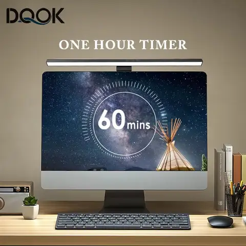 Schermo LED Bar Lampada da scrivania PC Computer Lampada da schermo per laptop Lampada da tavolo a sospensione Lampada da lettura per studio da ufficio per monitor LCD