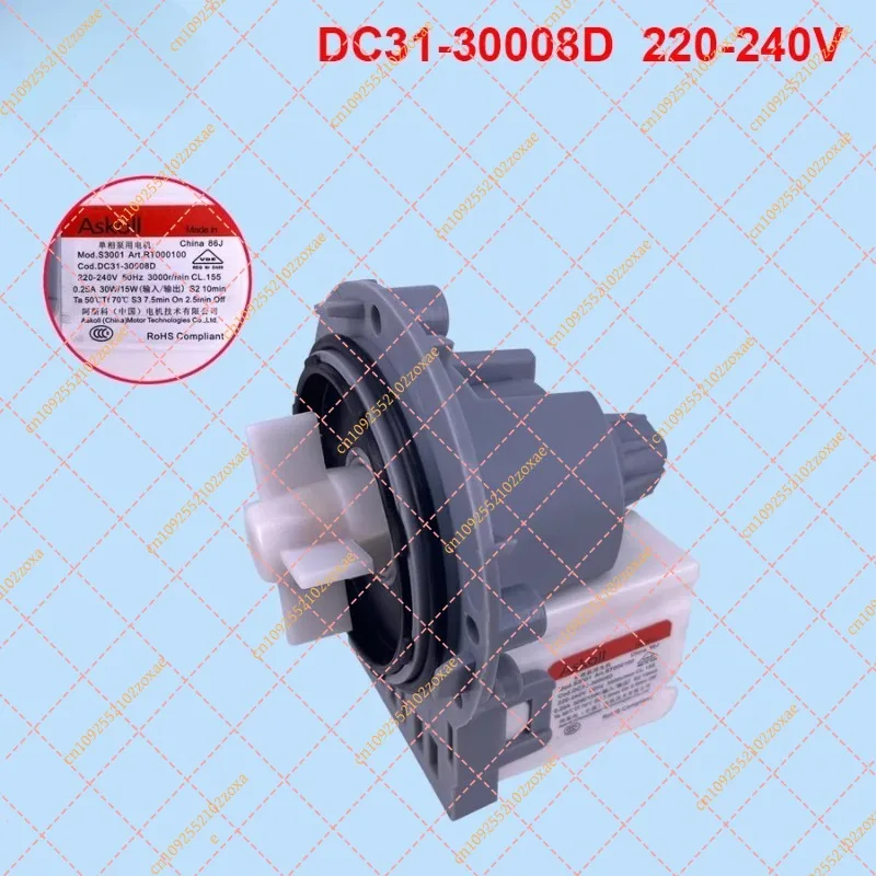 for Hanyu B20-6 Washing Machine Drain Pump DC31-00180A Compatible for Samsung