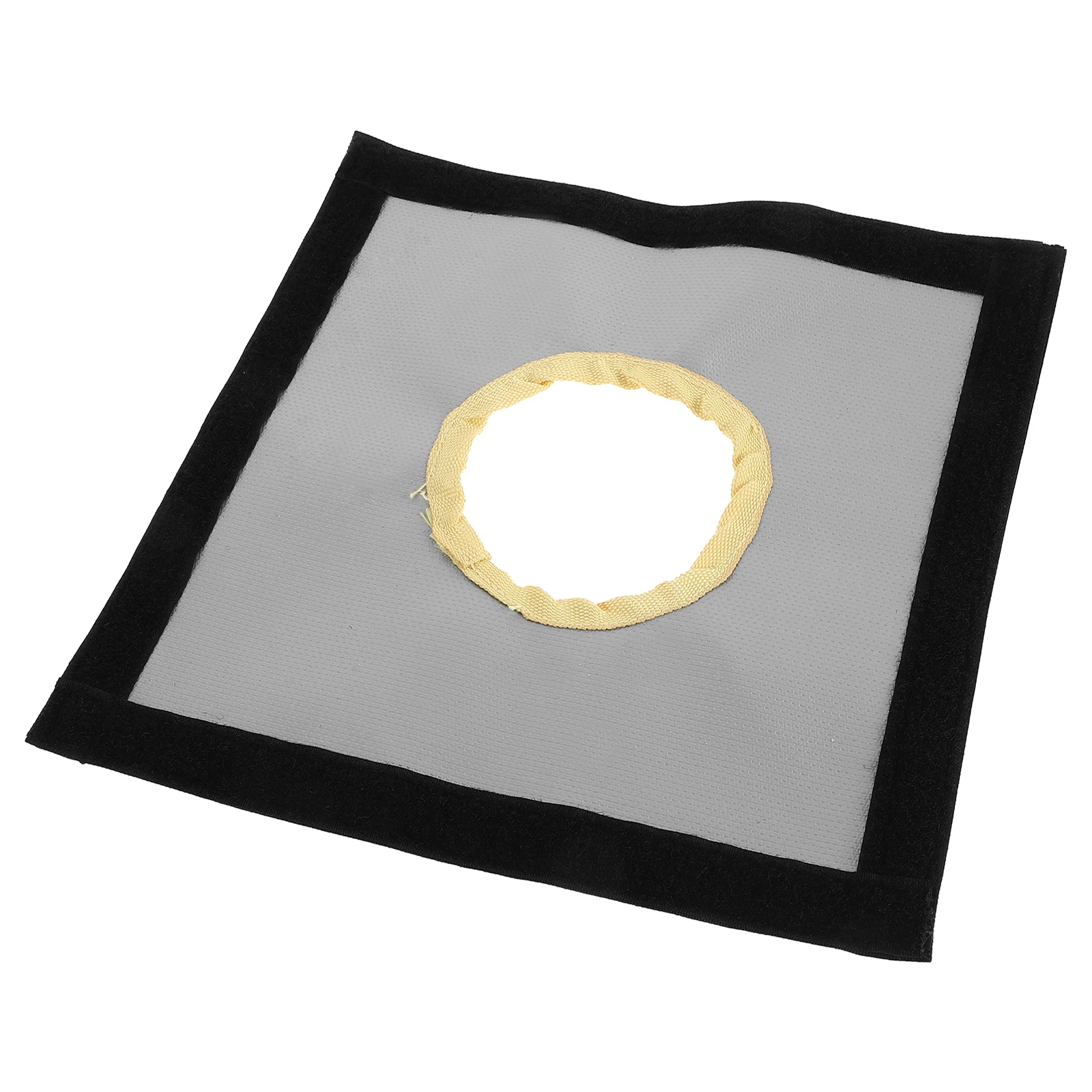 

Outdoor Tent Flame-Retardant Fabric Insulation Camping Accessory Stove Protective Ring Hot Tent Chimney Fiberglass