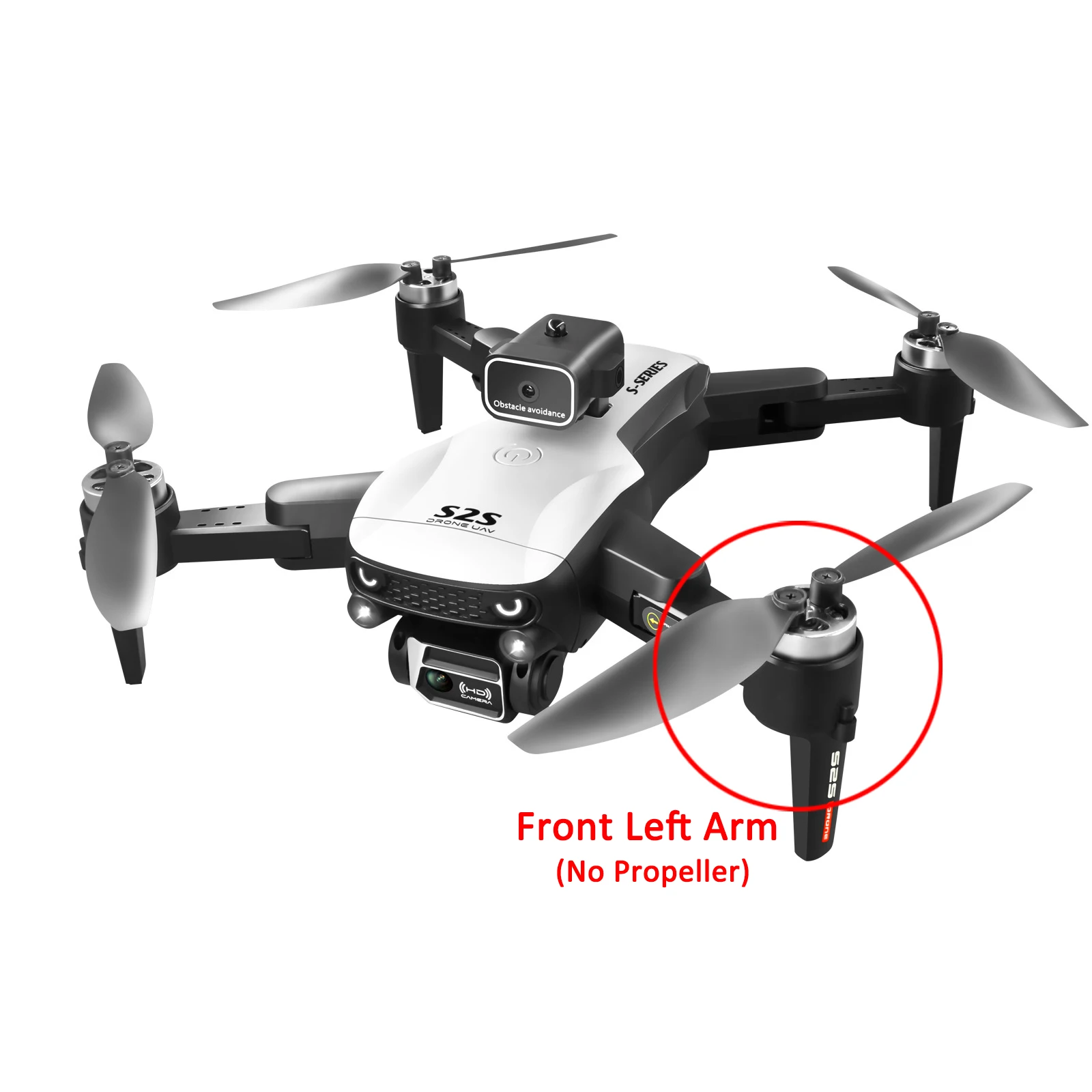 S2S Mini Drone Original Motor Arm Spare Part Front / Rear Arm Left / Right Arm with Brushless Motor Engine Part LS-S2S Accesory