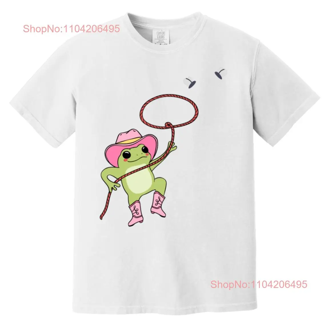 Frog Rodeo T Shirt long or short sleeves