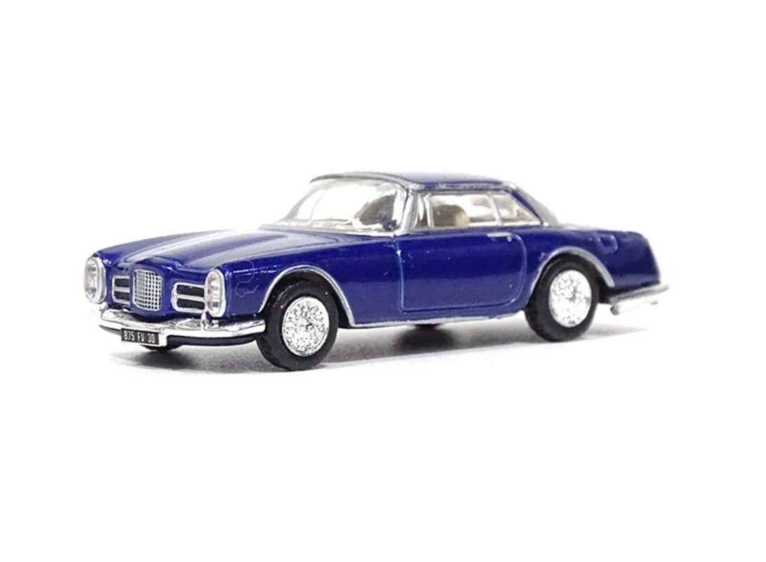 New 1:87 Alloy Facel Vega 1963 Car Model, Simulation of Classic Cars Car Ornaments,Classic Collection Model,Free Shipping