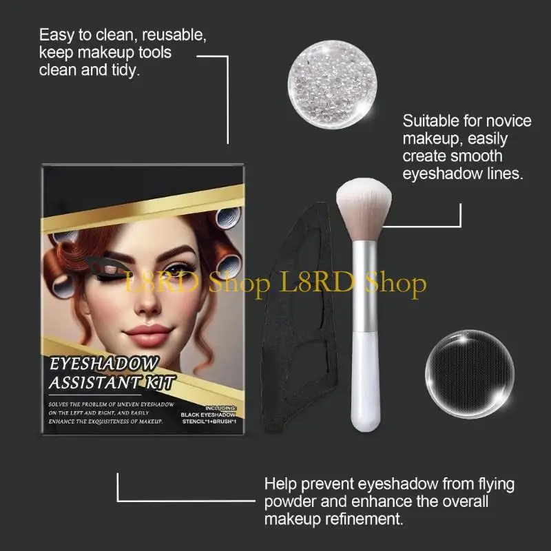 L8RD Eyeshadow Stencils Eyeshadow Assistant Kits Eyeshadow Tool Eye Makeup Tool