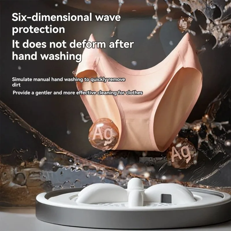 LITE-Washing And Drying All-In-One Wireless Portable Underwear Laundry Cup Small Sock Washing Machine Dedicated