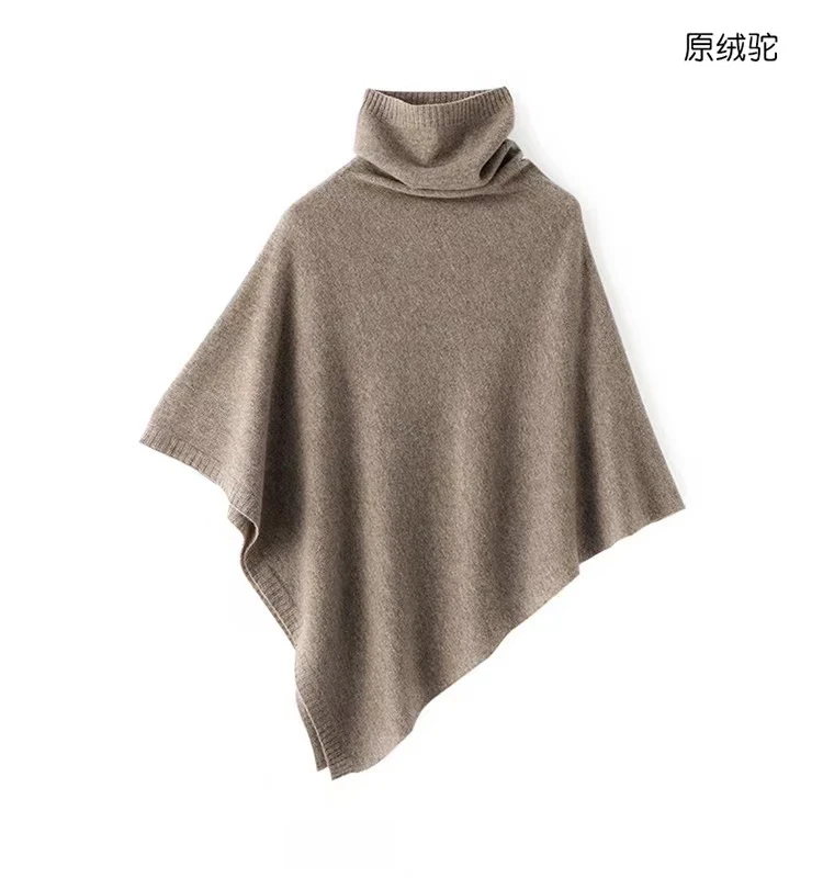 100% Merino Wool Pullover For Women Soft Solid Cashmere Knitwear New Spring Shawl Scarf Female Korean Popular Sweater Grace Tops