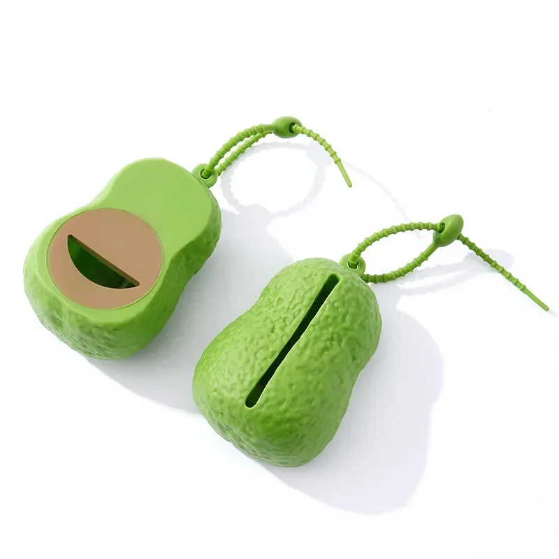 Hot Sale Cartoon Avocado Fruit Dog Toilet Garbage Bag Dispenser Pets Walking Their Dogs Outdoors Pet Supplies Accesories