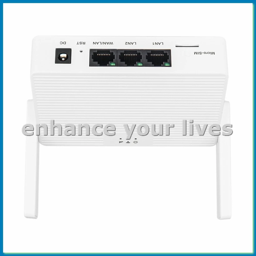 

New WiFi 4G LTE Router SIM Card 1200Mbps 2.4GHz 5GHz Wireless Wi-Fi 5dBi Antenna WAN LAN Port 32 Devices EU-PLUG-A23U