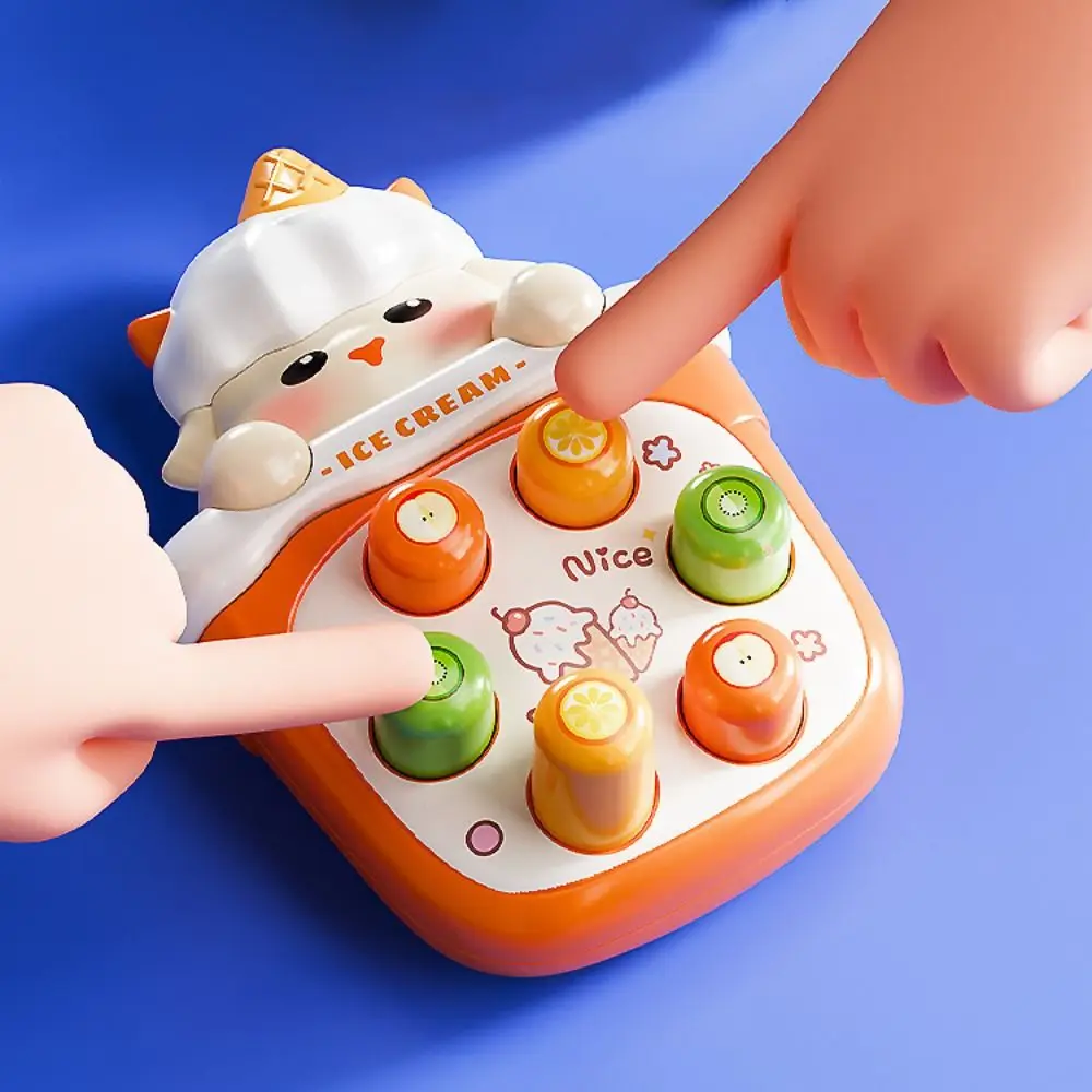 Educational Happy Groundhog Children's Toy Colors Randomized Double Interactive Toy Memory Game Relaxation Fast Push Game Toy