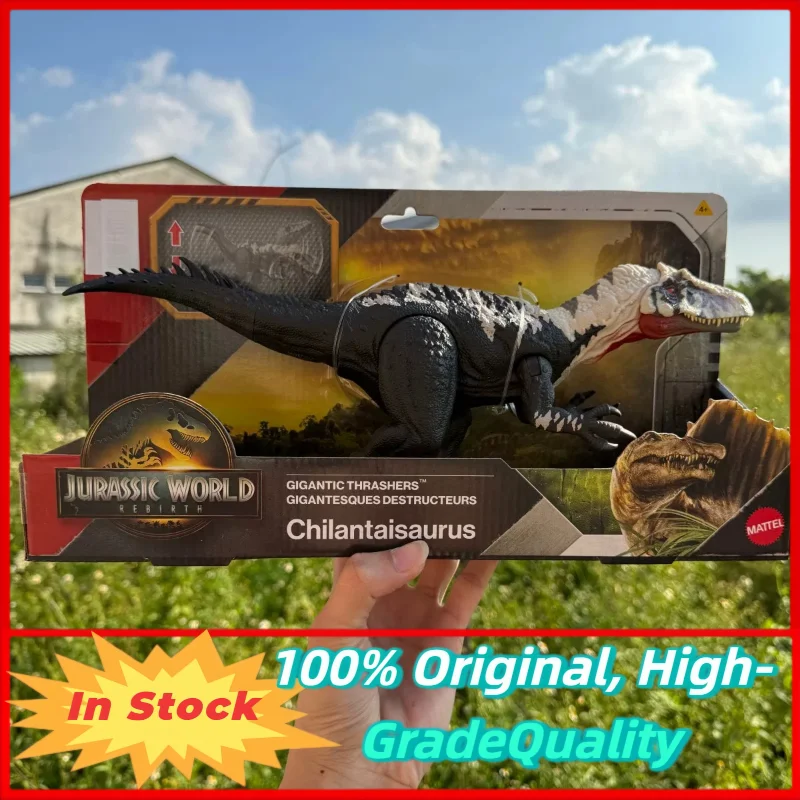 

В наличии: Модель динозавра Mattel Jurassic World 4 Reborn Movie Trackdown Chilantaisaurus, детская игрушка JGB95