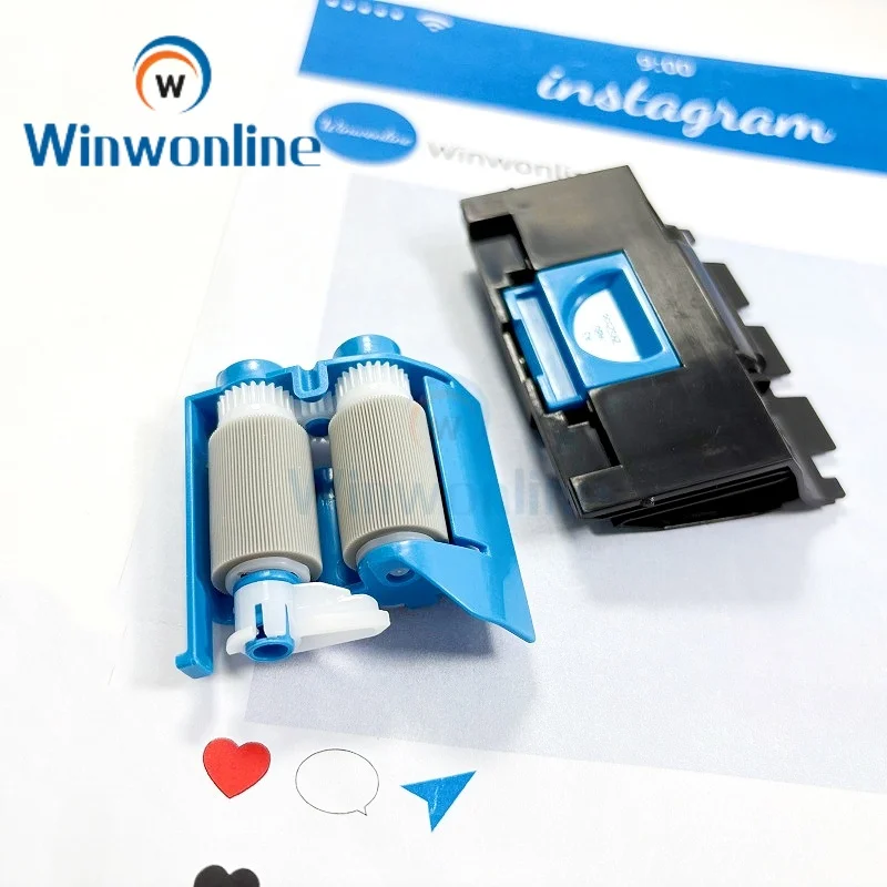 2X B405 Pickup Roller + Separation Pad for Xerox B 410 415 305 310 315 for Lexmark MS 431 331 432 1342 3340 022N02902 41X2575