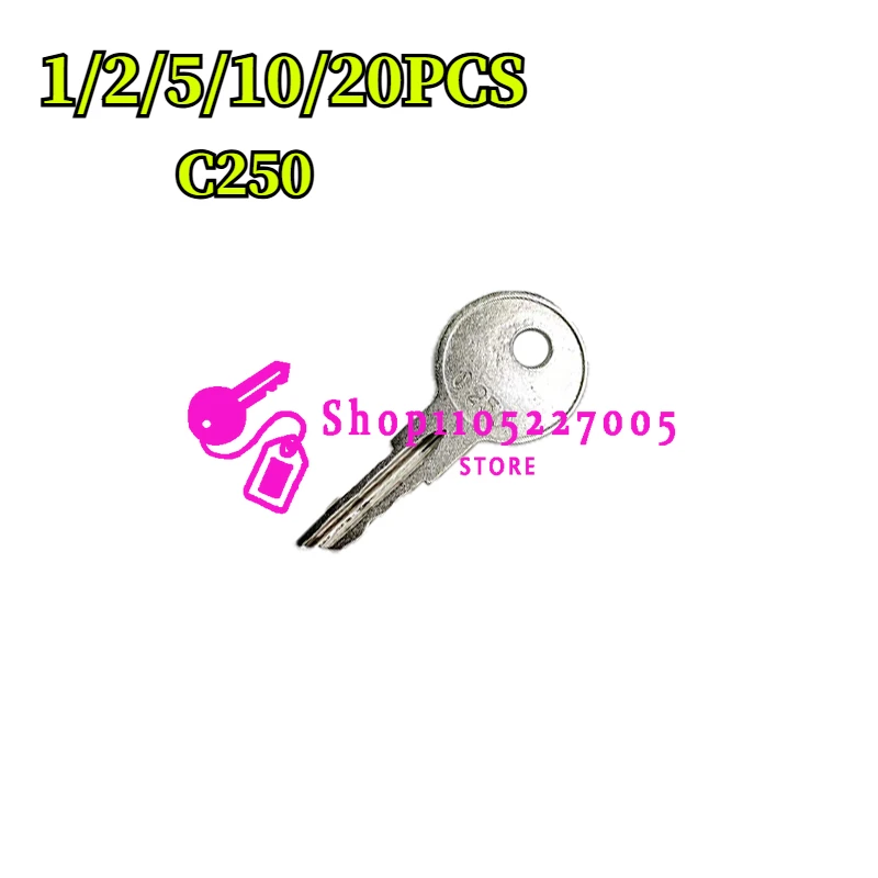 1/2/5/10/20PCS 170151-001 Lgnition Keys For Crown Forklift C250 Engine Switch Keys
