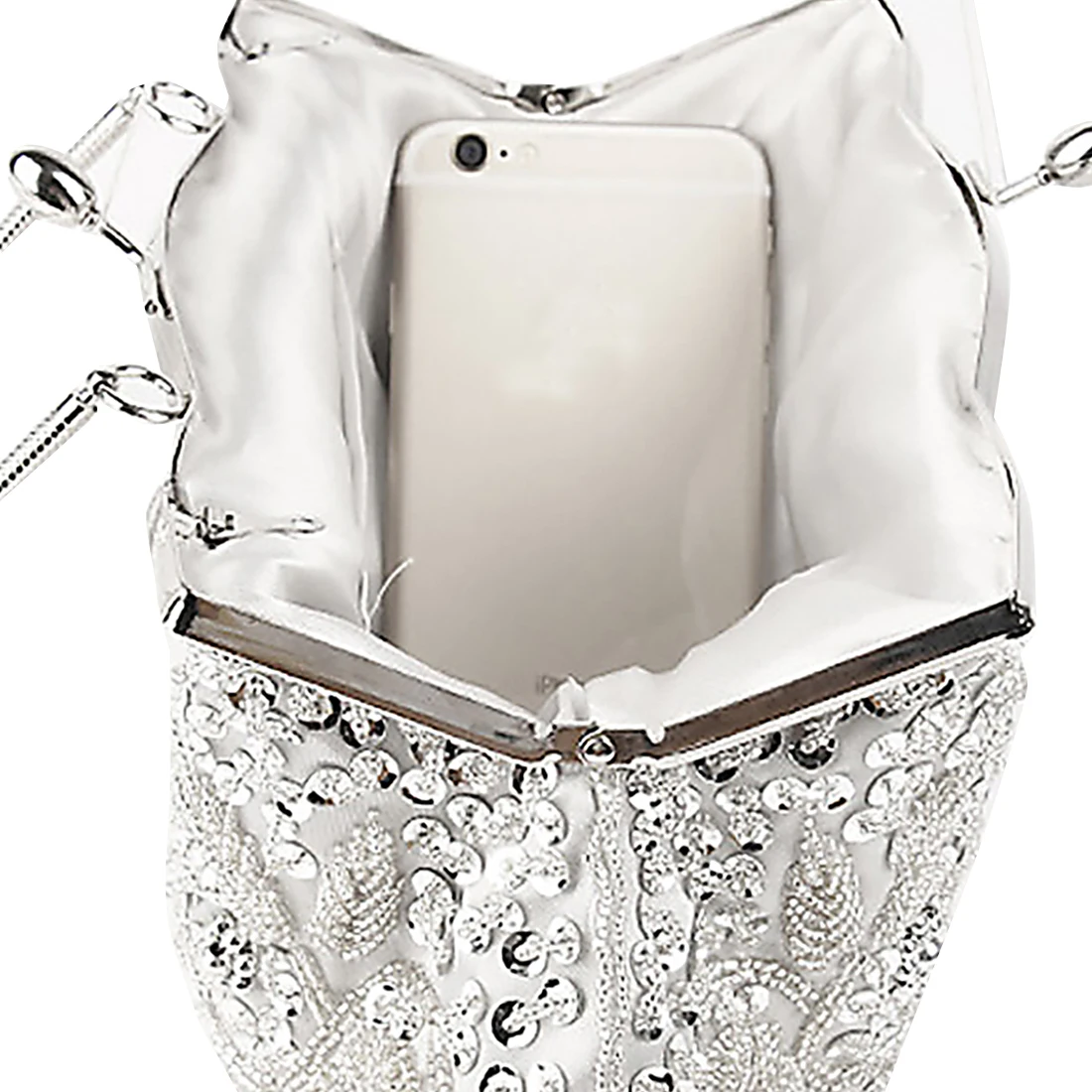 حقائب يد مع أنماط مطرزة من الخرز الرائع حقيبة يد أنيقة كلاسيكية لحفلات الزفاف وهدايا التسوق محافظ صغيرة محمولة #3