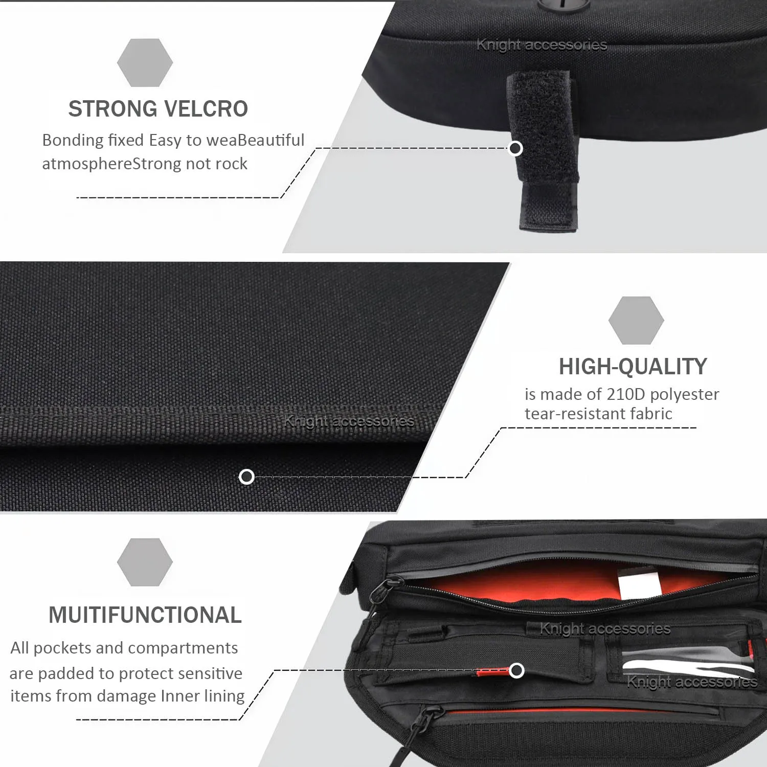 For CB500x cb500x cb 500 x Motorcycle Accessories Waterproof Bag Storage Handlebar bag Travel Tool bag New model view 2