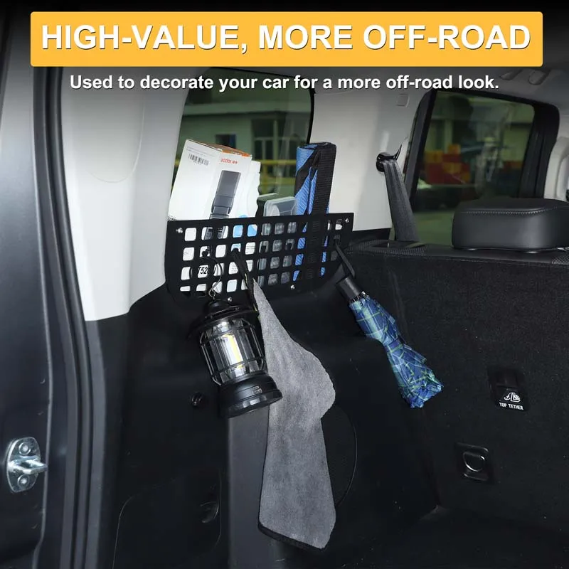 For 2024+ Haval H9 trunk side window storage fence car trunk storage baffle storage shelf auto parts aluminum alloy