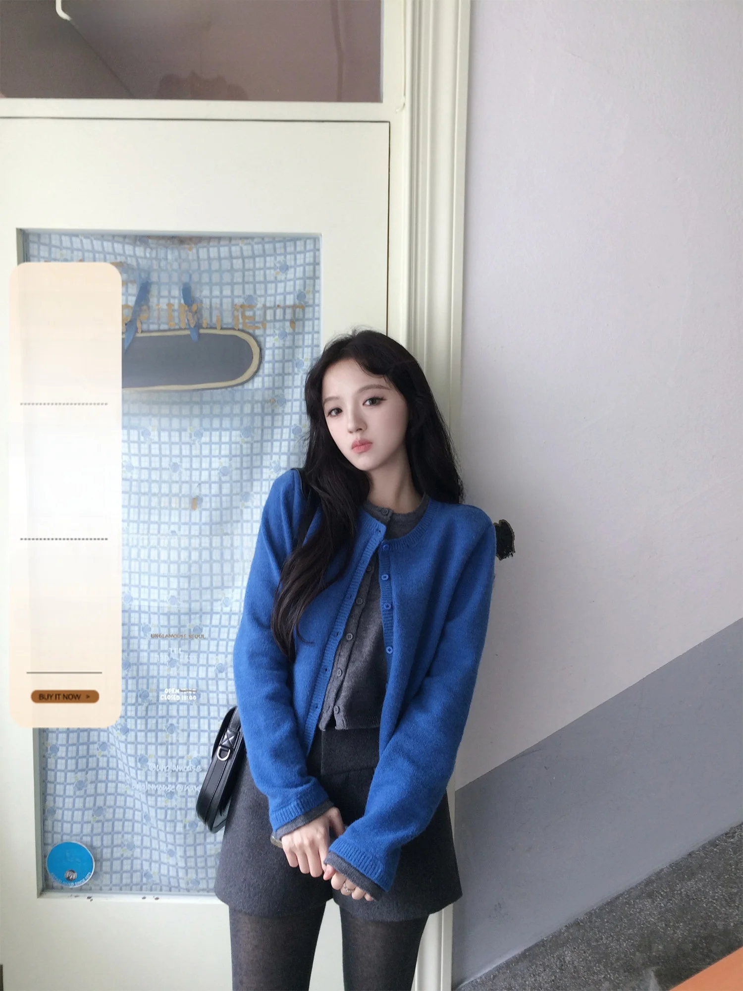 

Neurcz Искусственный двухсекционный свитер Jaet женский Lazy Sle Soft Long Sve Top Color Blo Vintage Long Sve irt