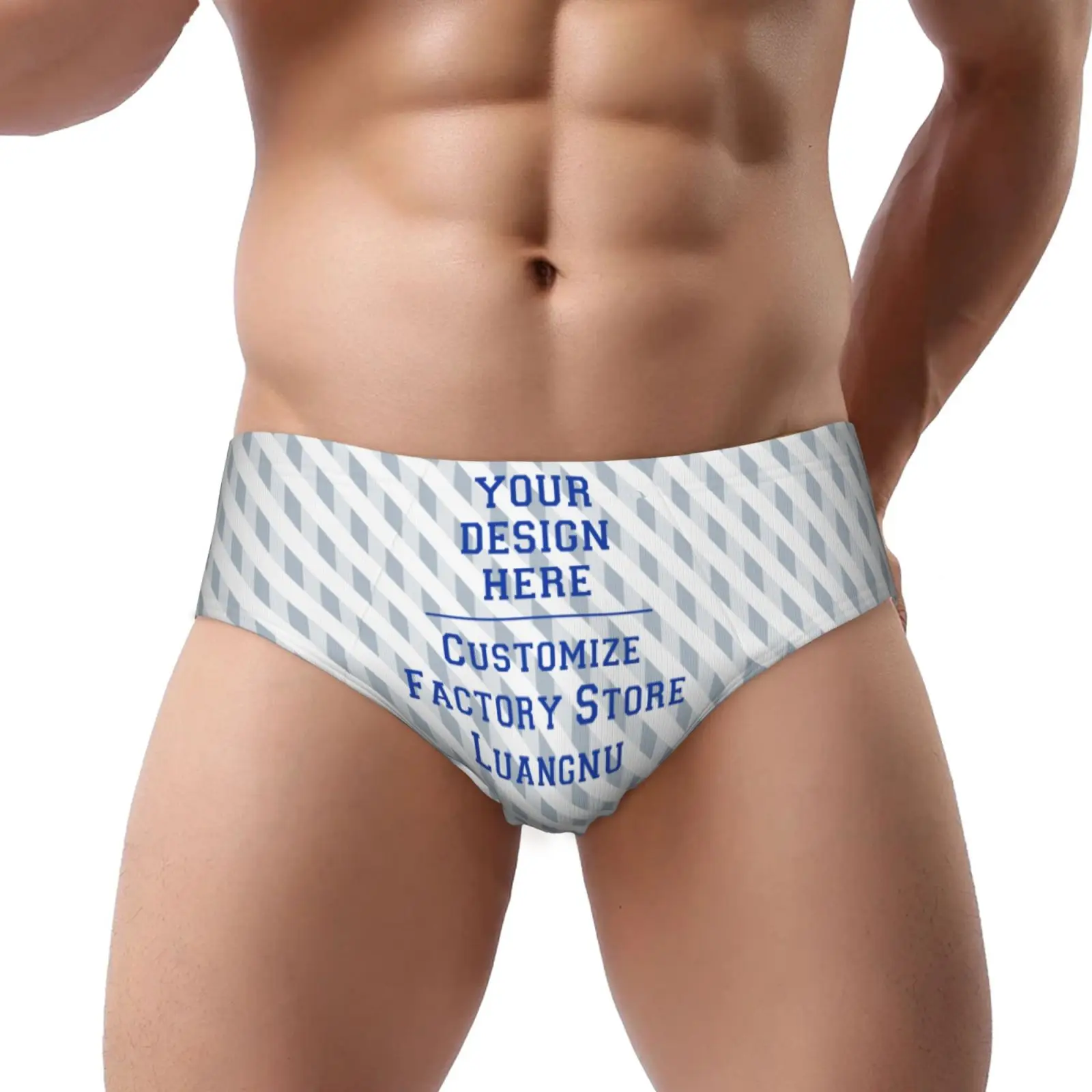 Customise Underpants Valentine's Day Gifts for Men Custom Briefs Boxer Briefs Bikini Underwear Personalized YourOwn for Partner 3
