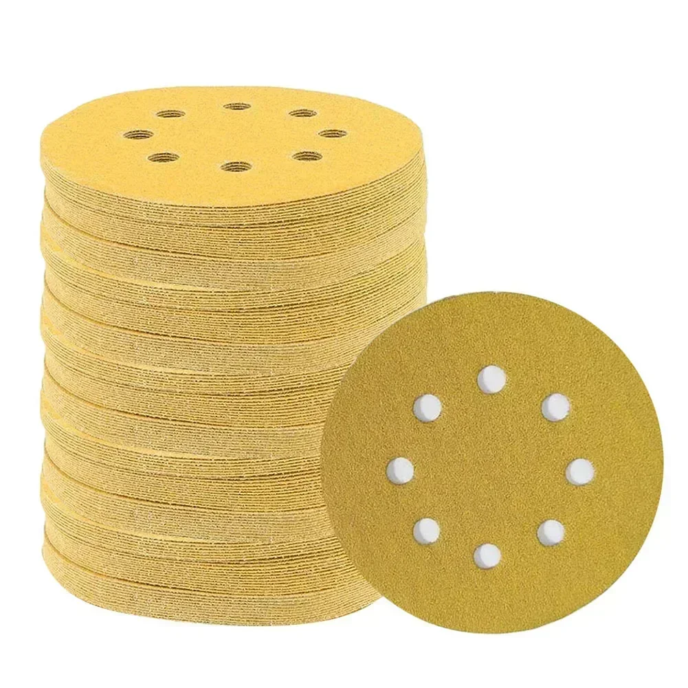 

20PC 5inch 125MM Round Sandpaper Disk Sander Disc 80/120/180/240/320/400/600 Grit Hook And Loop Sanding Grinding Disc Polish