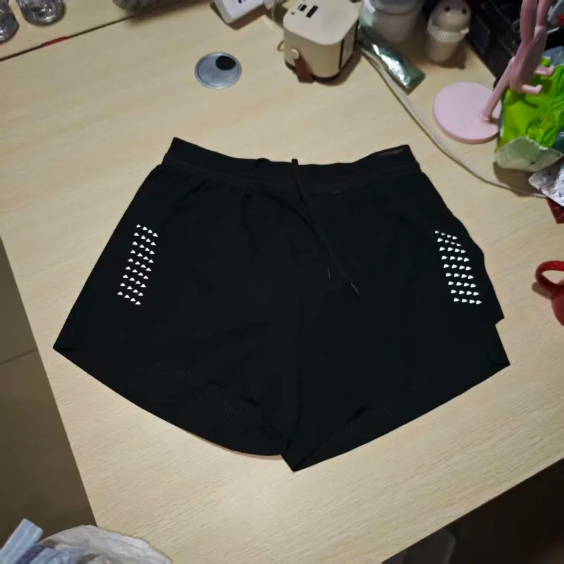 2026 Breathable Race Running shorts lined racing sports pants outdoor off-road three-point pants seaside beach D1