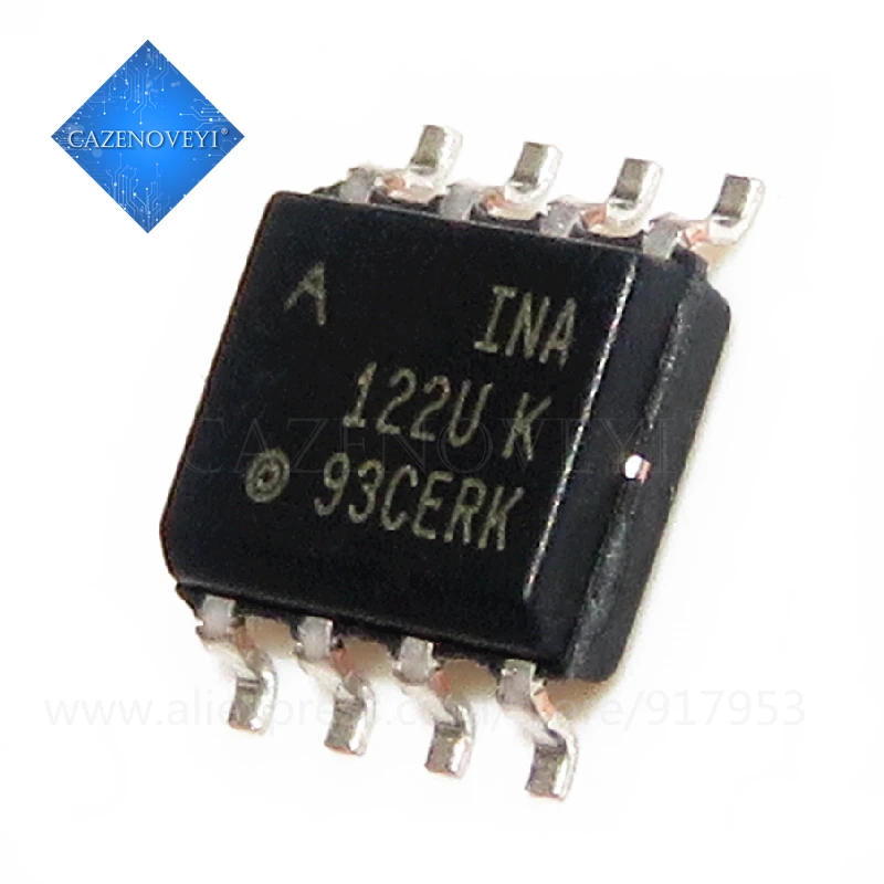 

10pcs/lot INA122UA INA122U INA122 SOP-8 In Stock