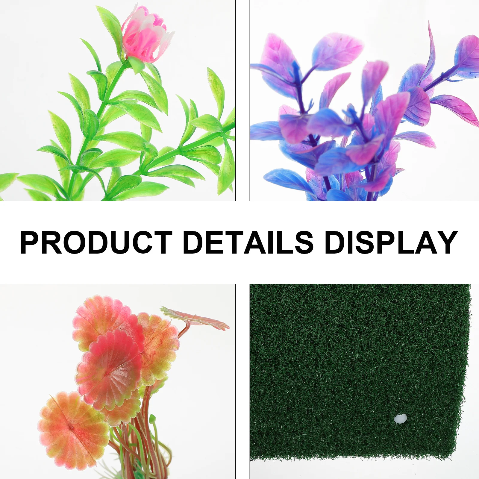 

1Set Simulation Lawn Turtle Climbing Platform Durable Tortoise Basking Resting Aquarium Fish Tank Landscape Decoration