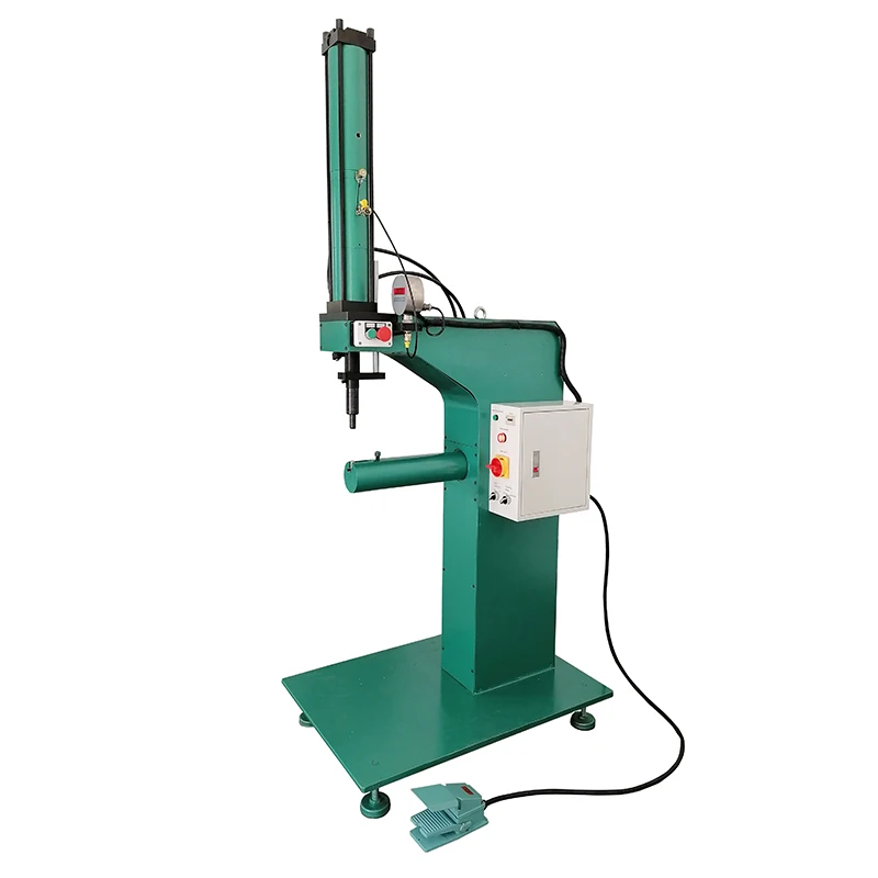 Rivet-less Riveting Machine for Riveting air Ducts and Heating, Ventilation and air Conditioning (HVAC)