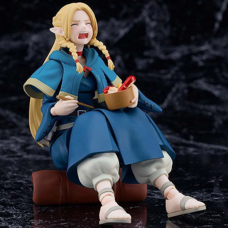 Original Max Factory Figma Serie 633, Delicious in Dungeon Marcille, Anime-Actionfigur, Spielzeug, Montagemodell, Ornamente, Sammlung