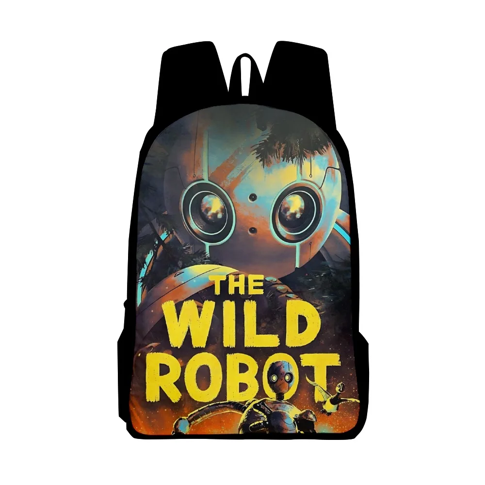 Tas Ransel Anime The Wild Robot, Tas Ransel Pelajar Mode Ekspor