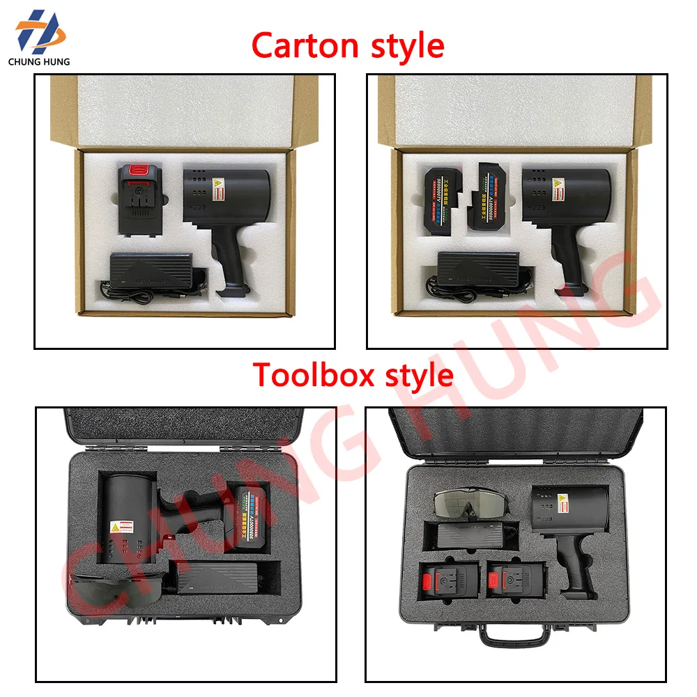 

200W 365nm Portable Rechargeable UV LED Lamp Automotive Paint Curing Inspection Grayscale Defect Detection Metal Panel Cassette