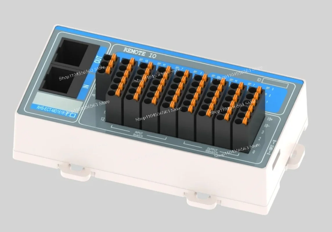Bus Remote IO Module – Distributed IO System for Industrial Automation, Slave I/O Module with Digital & Analog Support