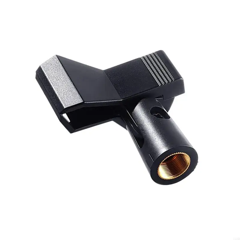 J1HD Long-lasting Reliable Strength Mic Clips Spring Clip Microphone Stand Adapter