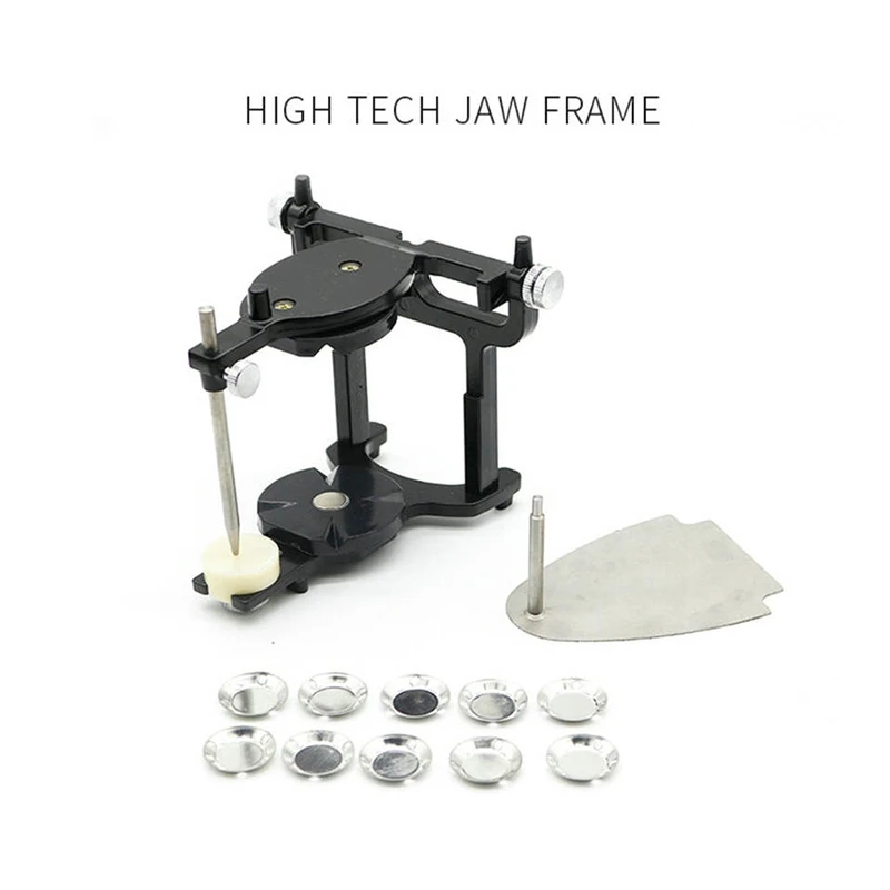 TJDent Dental Magnetic Large C Type Articulators Deplaning Anatomical Denture Simple Articulator Dentis Articulatortry Tool