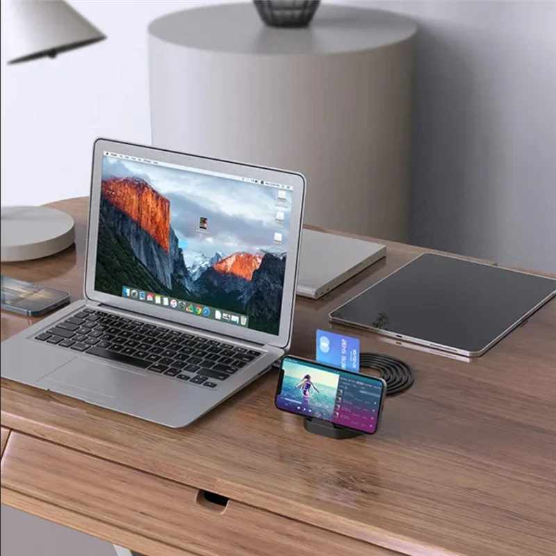 

SUNRI-USB Smart Card Reader ATM Tax Return Card Reader Portable Convenient Card Reader