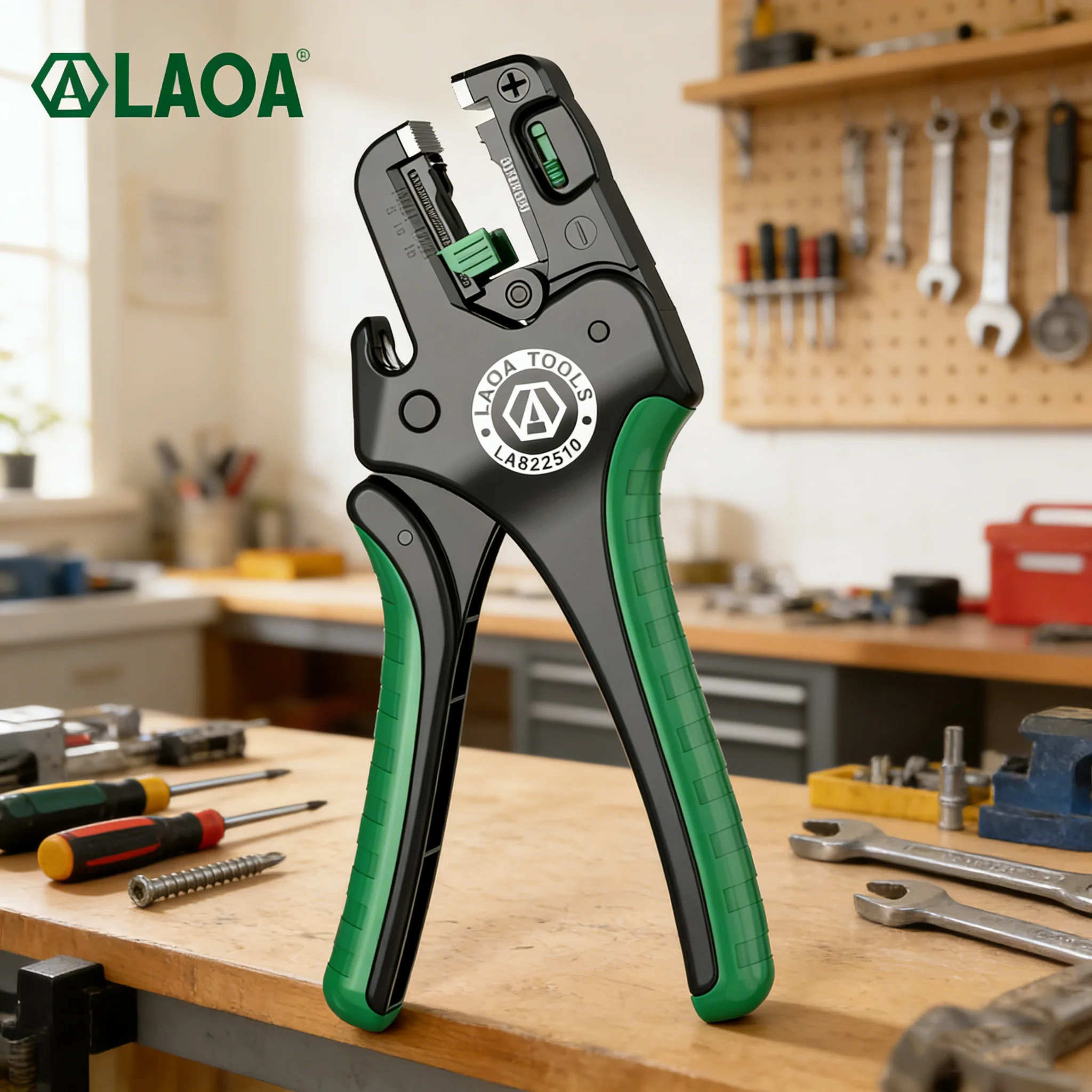 Pince à dénuder multifonctionnelle automatique LAOA, coupe-câble, dénudeur, sertisseur, outil de réparation réglable pour électricien