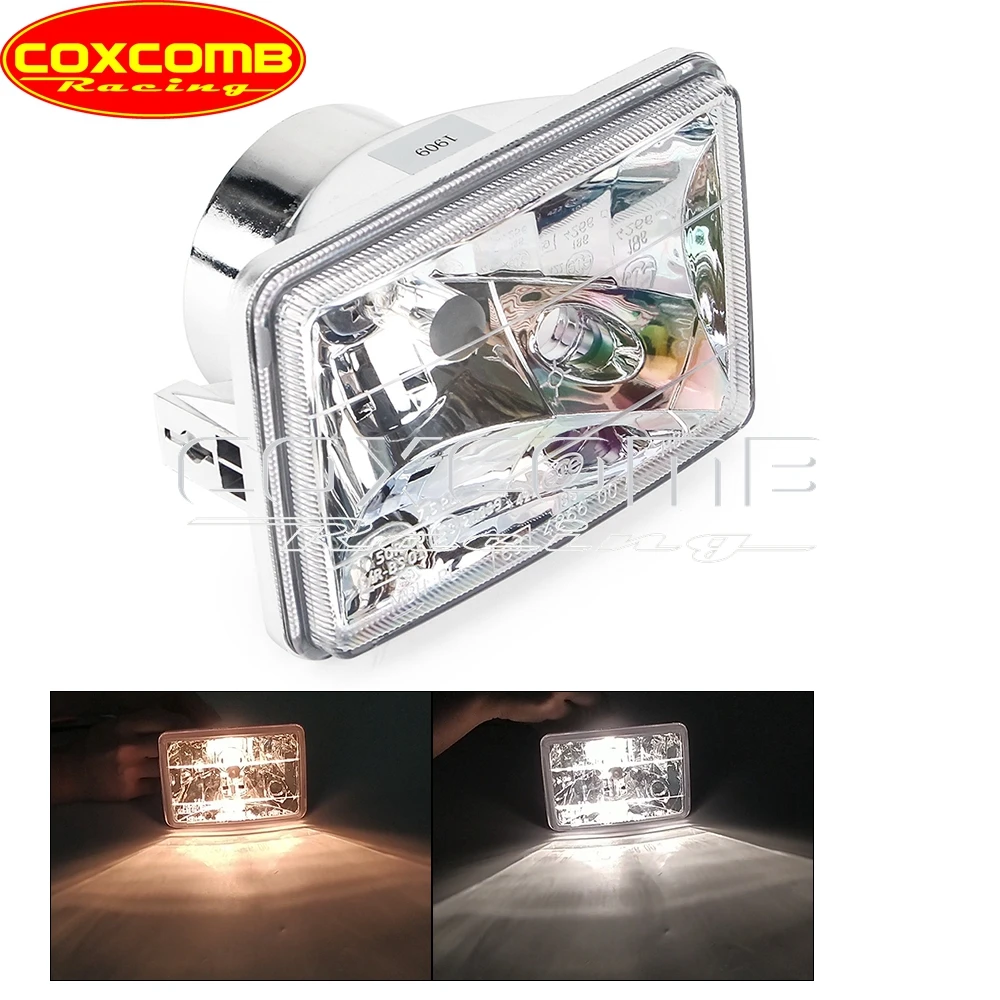 Motorcycle Socket Scooter Front Rectangle Headlight Head Lamp High Low Beam Day Running Lighting For S 150 S150 2007-2017