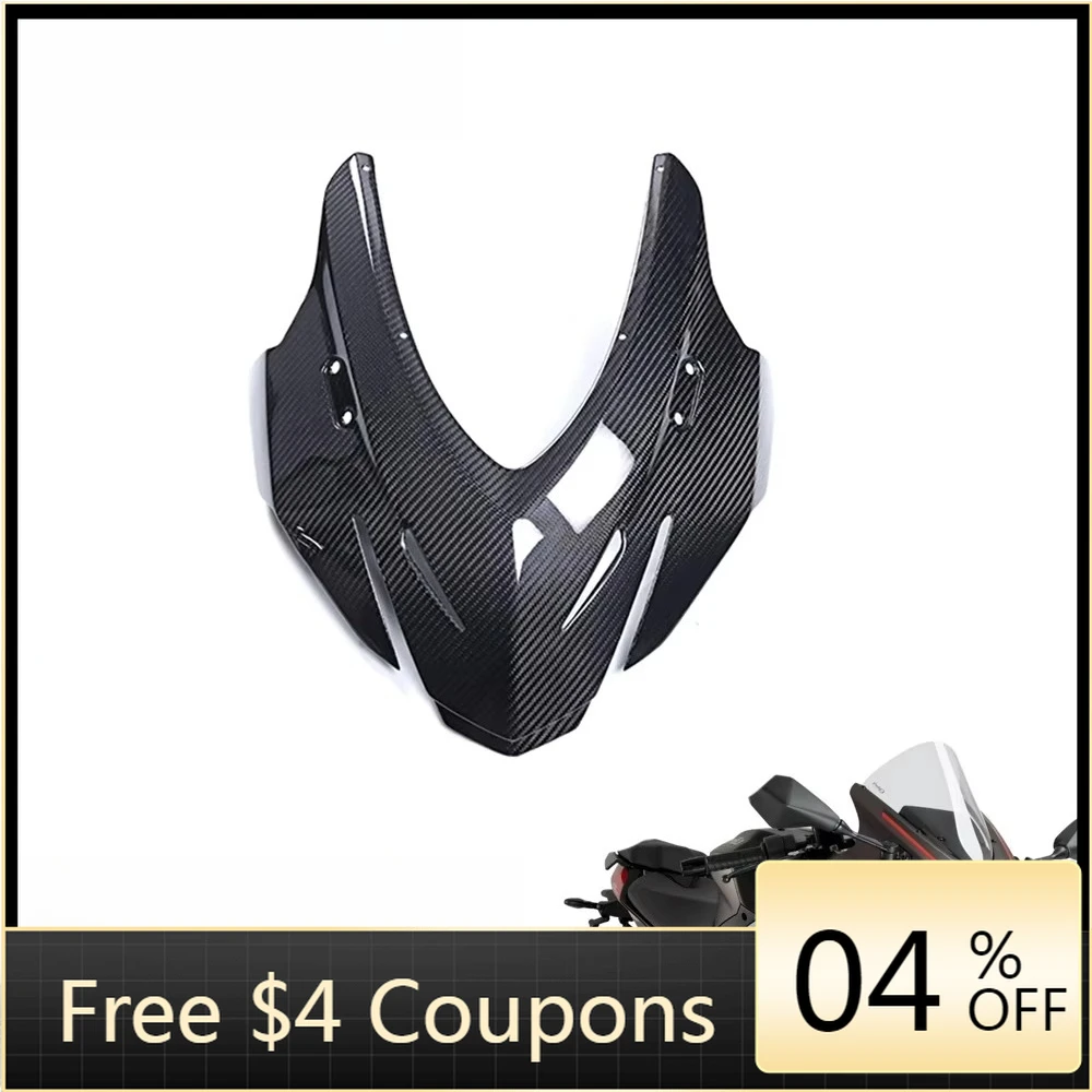 

STLF STLF AKOSO 100% 3K Twill Glossy Dry Carbon Fiber Front Fairing for RS457 2023 2024 2025
