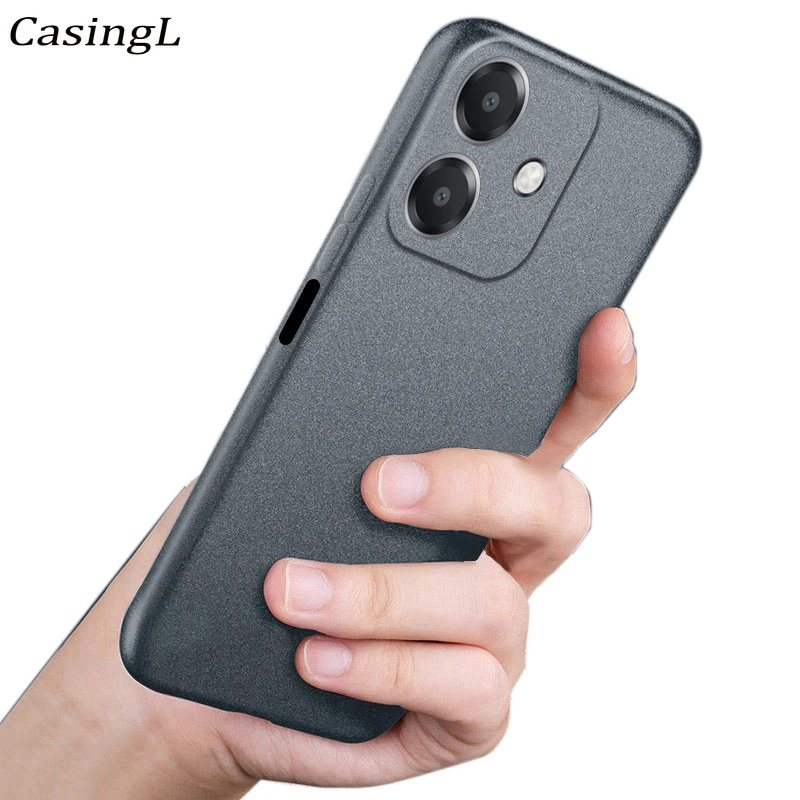 Etui OPPO A5 Pro 4G/5G A 5 Pro Matte Silicone Bumper Shockproof Soft Cover For OPPO A5 Pro 4G/5G ProA5 Back Casing