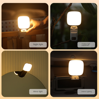 KK-B2-49LED 2500-6000K Fill Light Cell Phone Live Beauty Hit Light RGB Pocket Ligh LED Ambient Light Photo Light,Black