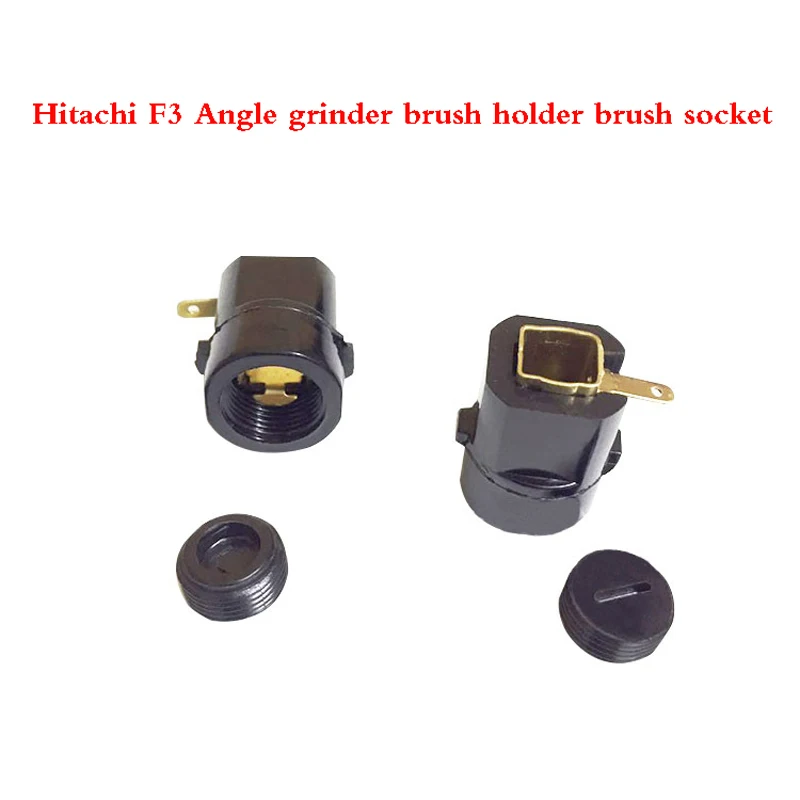 Suitable For Hitachi F3 Angle Grinder Brush Holder Brush Socket Angle Grinder F3 Brush Barrel Power Tool Accessories