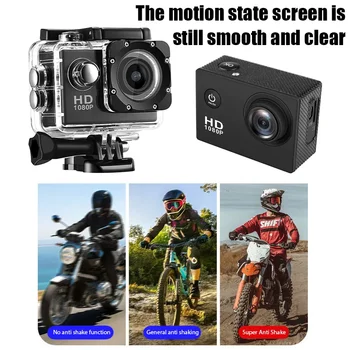 4K Action Camera 1080P/30FPS WiFi 2.0 Underwater Waterproof Helmet Video Recording Camera Sports Cameras Outdoor Mini Camera