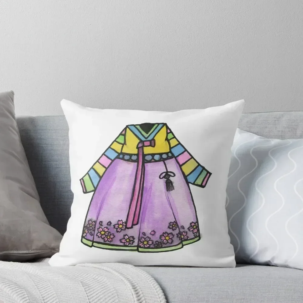 

Hanbok - Korean Traditional Dress Throw Pillow Decorative Cushions For Luxury Sofa Sofa Cushions Covers home decor items pillow
