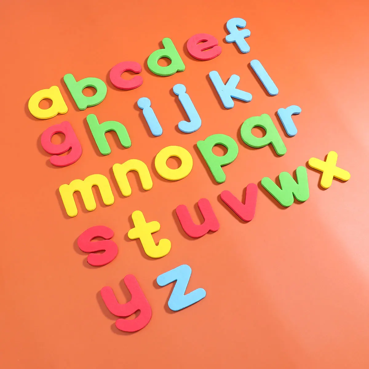 2 Set di Lettere Magnetiche Alfabeto in EVA per Bambini, Educative, per Frigorifero, Lavagna, Porta in Ferro, Adesivi Colorati