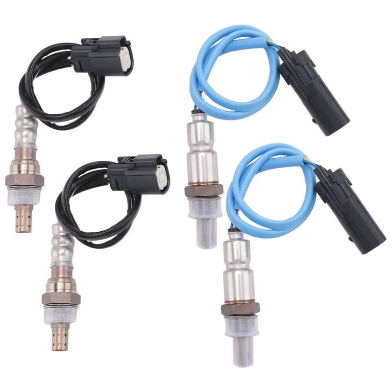 2X Upstream + 2X Downstream O2 Oxygen Sensor 02 For Ford Explorer Flex 3.5L Lincoln MKS MKT MKZ 3.7L 234-5038 234-4490 Parts