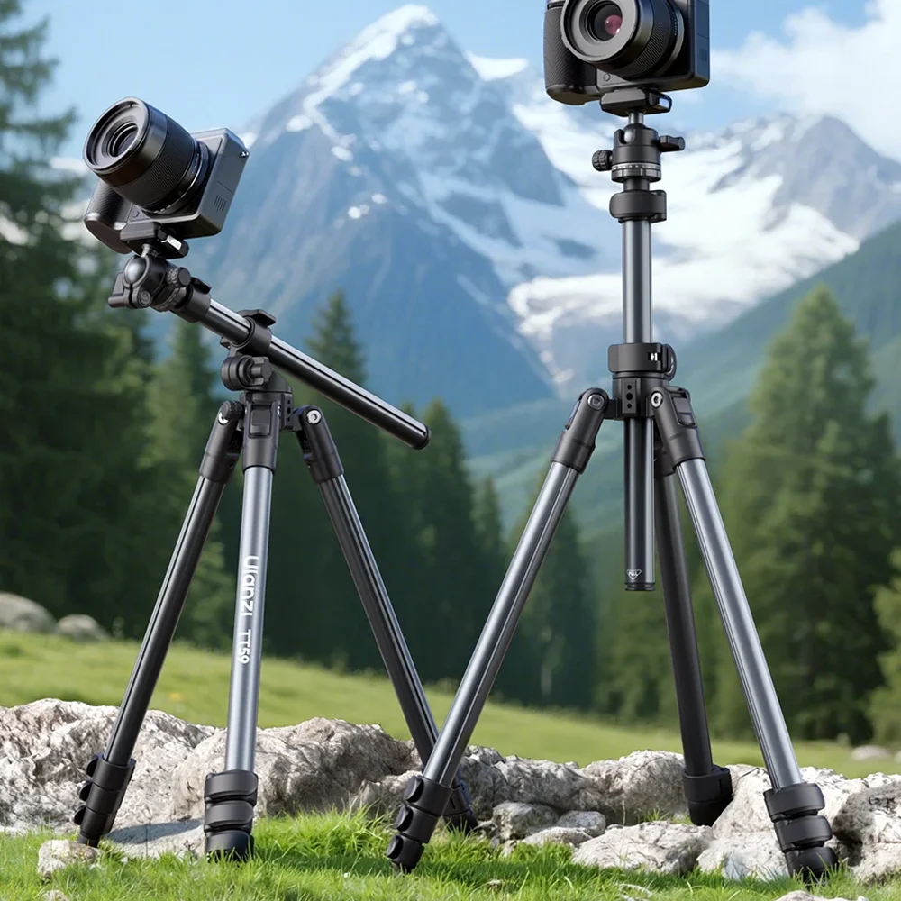 Ulanzi Tt59 2m ترايبود علوي التصوير الجوي اطلاق النار Arca/F38 لوحة الإفراج السريع متوافق الميل التبديل التصوير الأفقي #3