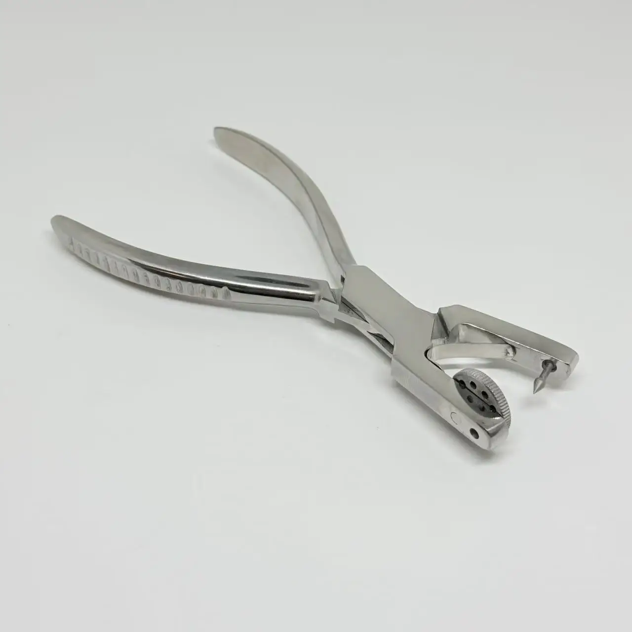

DENILK 1pc Dental Dam Hole Puncher Pliers for Dentist Perforator Rubber Orthodontic Tools Dam Clip