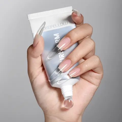 Nuevo Esmalte de Uñas en Gel YOKEFELLOW PUREFORM, Sin HEMA ni TPO, Ultra Transparente, Gel de Extensión de Uñas para Uso Profesional en Salón, PF01